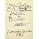 PICASSO Pablo. "Sala Gaspar. Pinturas de Picasso. Noviembre-Diciembre 1960".