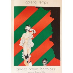 ARRANZ-BRAVO & BARTOLOZZI. Galeria Temps 1974.
