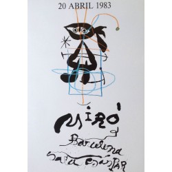 MIRÓ Joan. Sala Gaspar. 20 abril 1983.