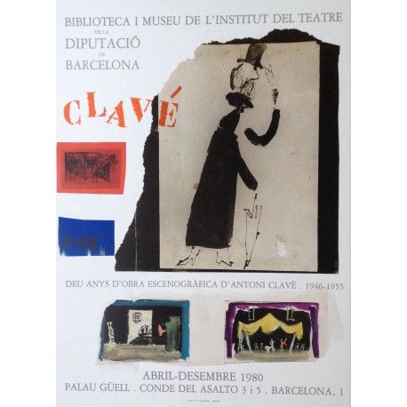 CLAVÉ Antoni. Deu anys de l'obra escenogràfica d'Antoni Clavé. 1946-1955.