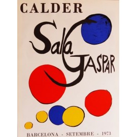 CALDER Alexander. Sala Gaspar 1973