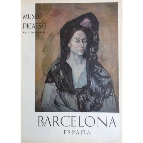 PICASSO Pablo. "Madame Canals 1905". Museo Picasso. Barcelona