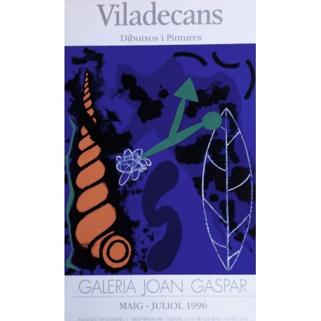 VILADECANS Joan-Pere. Galeria Joan Gaspar 1996