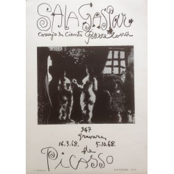 PICASSO Pablo. "Sala Gaspar. Serie 347". 1968