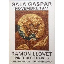 LLOVET Ramon. "Pintures i caixes". 1977. 